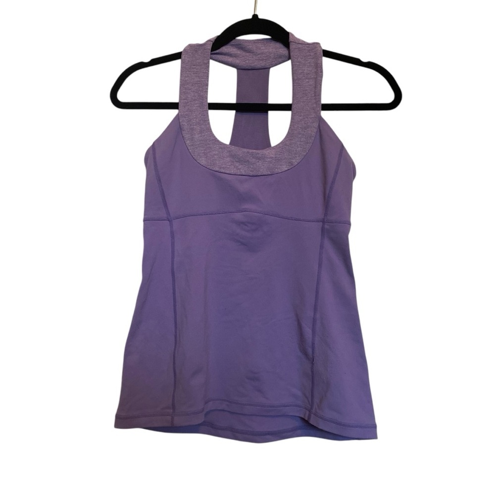 Lululemon Purple Racerback Tank Top